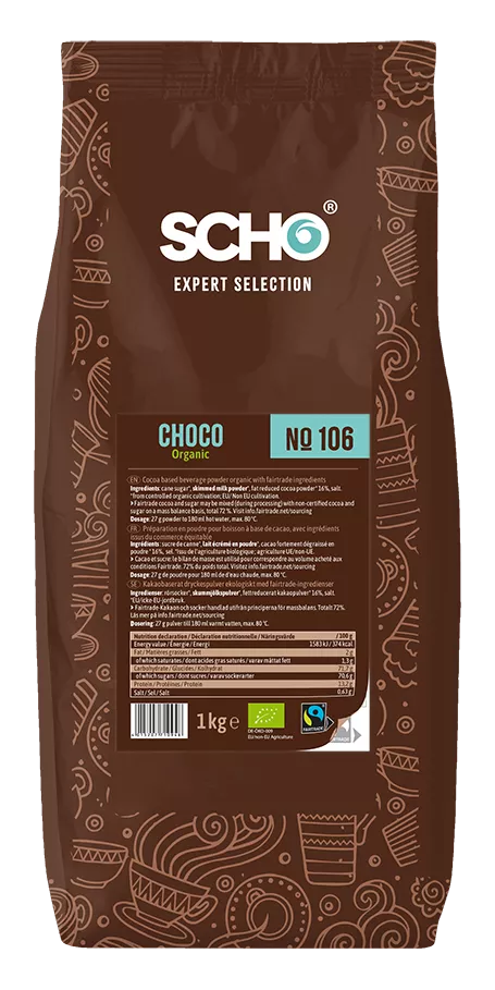 Sho choco drink bio fairtrade 