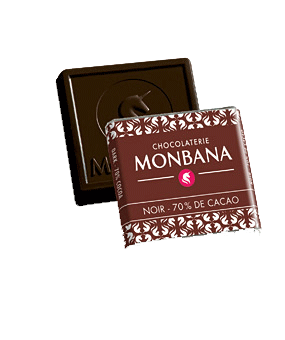 Monbana napolitains noir - 200 pcs