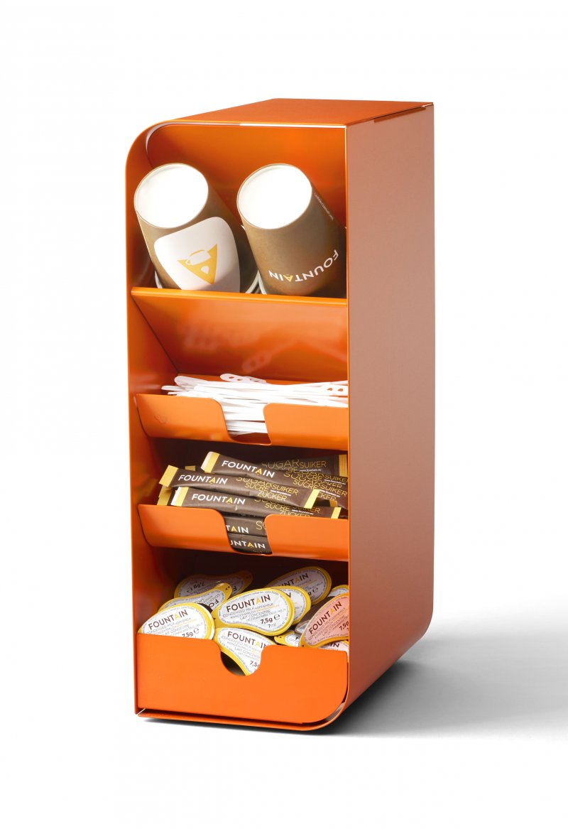 Bekers dispenser & accessoires - orange